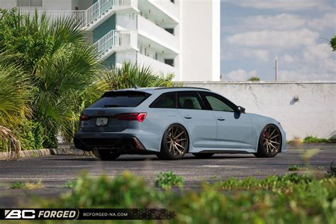 Audi Rs C Grey Bc Forged Hca S Wheel Front