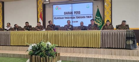 Kajati NTT Sampaikan Capaian Kinerja Hingga Juli 2024 SuaraIndo Id