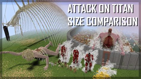 Attack on Titan size comparison 2021 (Final Chapter): ALL TITANS IN ...