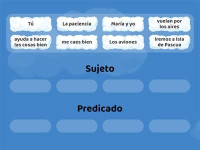 Concordancia entre sujeto y verbo Recursos didácticos