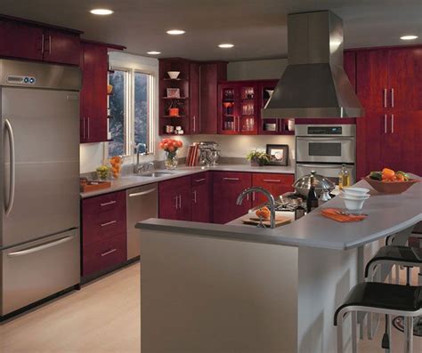 Burgundy Kitchen Cabinets - Kitchen Cabinets