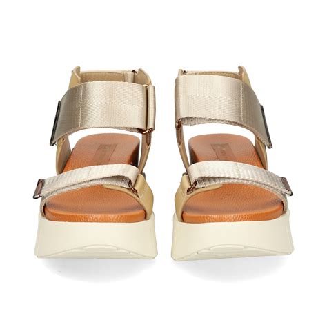 United Nude Women S Platform Sandals Delta Run Toffee