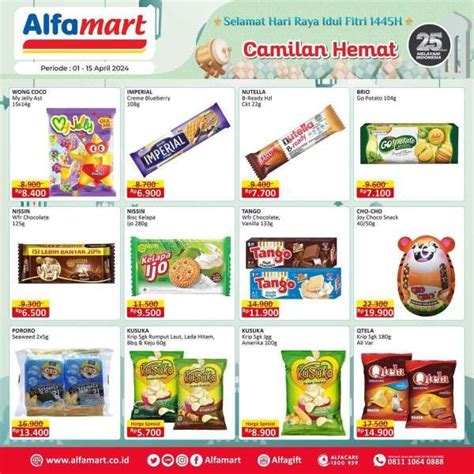 Promo Alfamart Spesial Lebaran Berakhir Hari Ini April Harga