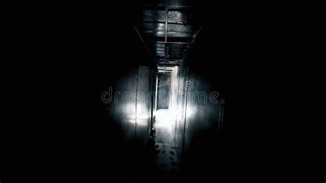 Dark room exit stock image. Image of exploring, creepy - 142755289