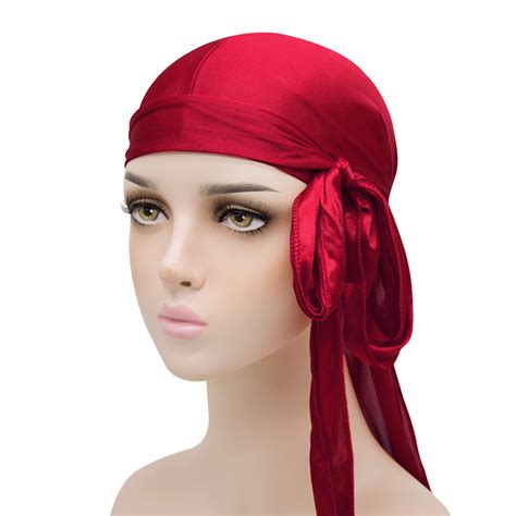 Silky Durag Colour Options Premium Silk Du Rags For Men And Women Perfect For Waves Braids