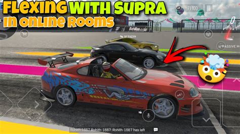 Flexing With Supra 😏 In Online Rooms Drive Zone Online Winning