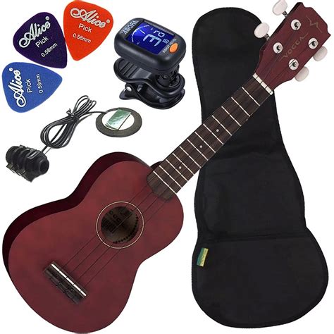 Kit Ukulele Soprano Eletroac Stico Vogga Vuk Bc Fosco Off Na