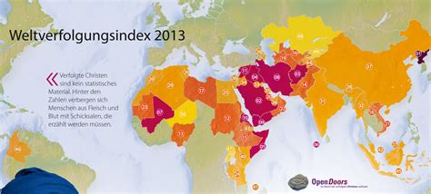 Weltverfolgungsindex Erschienen Christenverfolgung Heute