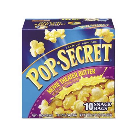 Pop Secret Movie Theater Butter Microwave Popcorn Pack Of Packs