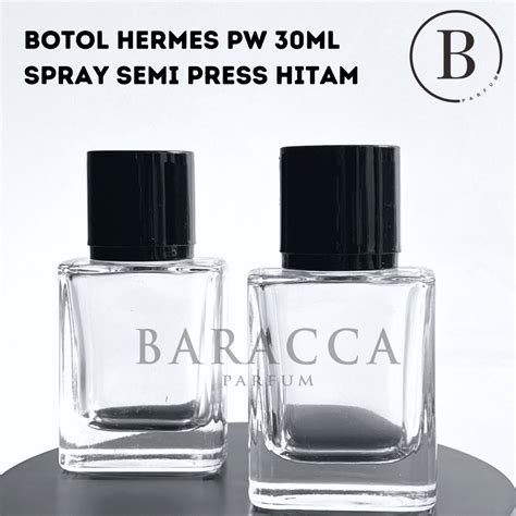 Jual Botol Parfum Hermes Ml Semi Press Tutup Oval Hitam Botol