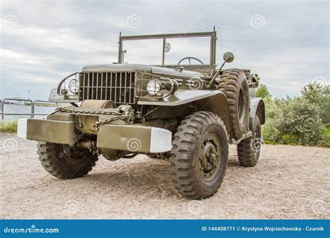 Dodge Veh Culo Militar Americano Imagen De Archivo Imagen De