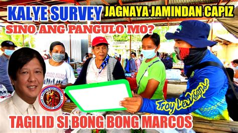 KALYE SURVEY PART 4 BONG BONG MARCOS LINE ROBREDO LACSON ISKO