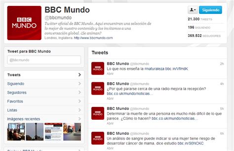 Bbc Mundo Refuerza Su Estrategia En Las Redes Sociales Clases De Periodismo