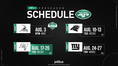 2023 NY Jets Schedule Released; 6 Prime Time Games