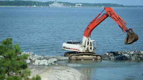 Offshore Breakwaters & Beach Nourishment | Virginia Institute of Marine ...