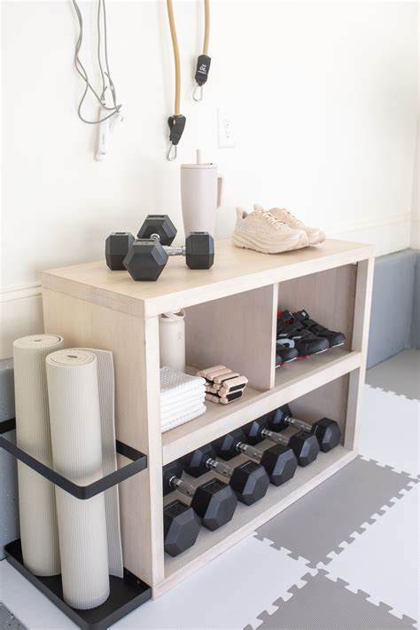 Garage organization with gym – Artofit
