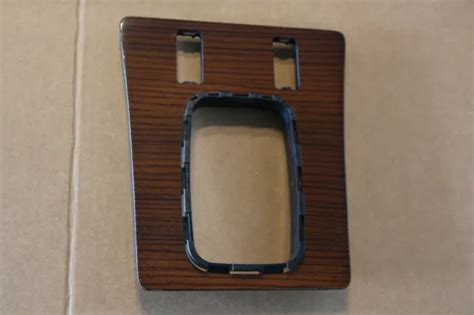 ORIGINAL MERCEDES W201 Wooden Panel Cover Center Console Zebrano