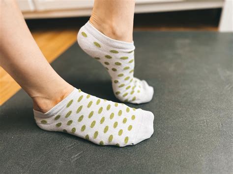 Teasing in white socks with green polka dots [F] : r/socksgonewild