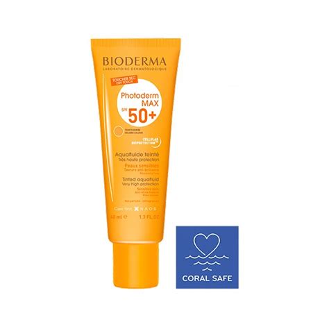 Bioderma Photoderm Max Aquafluide Tinte 50 X 40 Ml