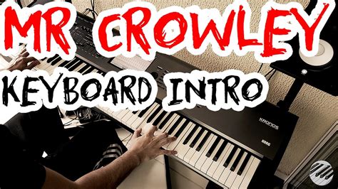 Mr Crowley Keyboard Intro On Korg Kronos Youtube