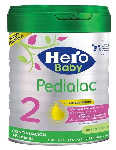 Pedialac 2 Leche de Continuación 800 Gr Hero Baby Atida