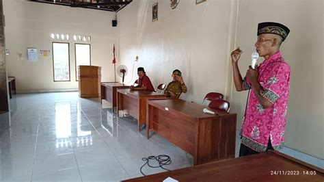 MAHASISWA UMY PRAKTIKUM LAPANGAN DI KALURAHAN PLERET Kalurahan Pleret