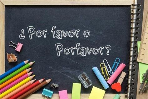 Sabes cómo se escribe por favor o porfavor Profe de Letras