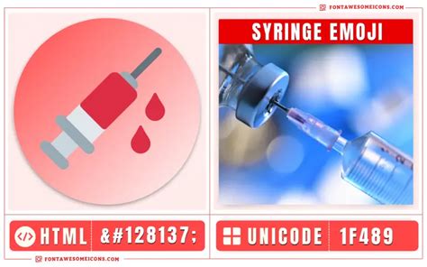 Syringe Emoji Copy Paste, Meaning | Unicode