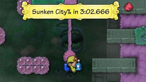 Spelunky 2 Sunken City In 3 02 666 Former World Record YouTube