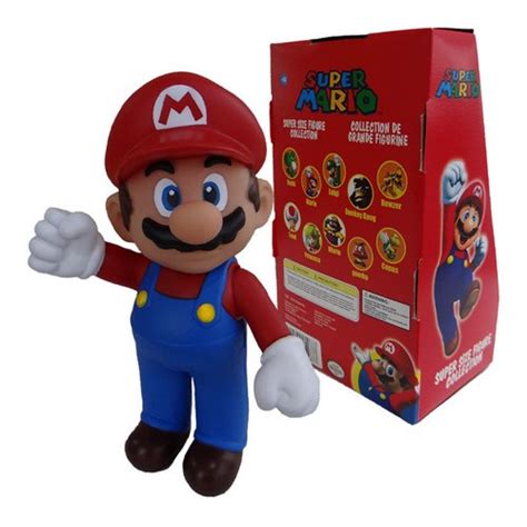 Boneco Super Mario Bros Grande Kart Cole O Shopee Brasil