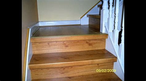 Installing Laminate Flooring On Stairsstair Renovation Idea Youtube