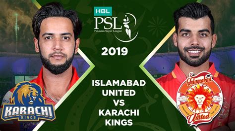 Match Full Match Highlights Islamabad United Vs Karachi Kings Hbl