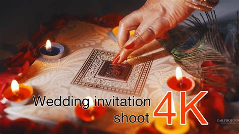 Wedding Invitation Shoot K Dr Anshul Dr Pankhuri Youtube