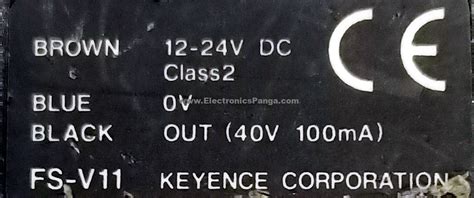 Keyence Fs V Npn Fiber Amplifier Main Unit Photoelectric Sensor S