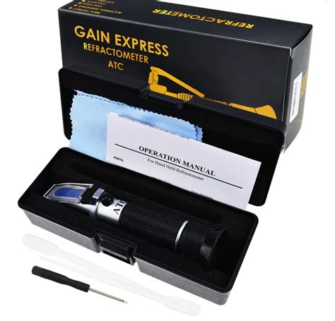 Rebs 28atc 2 In 1 Brix Salinity Refractometer Dual Scale Neic