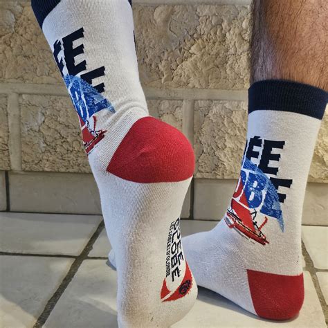 Chaussettes Affiche Officielle Blanc Vend E Globe