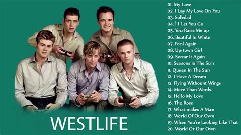 Westlife Best Songs 🔥 Westlife Greatest Hits Full Album Youtube Music