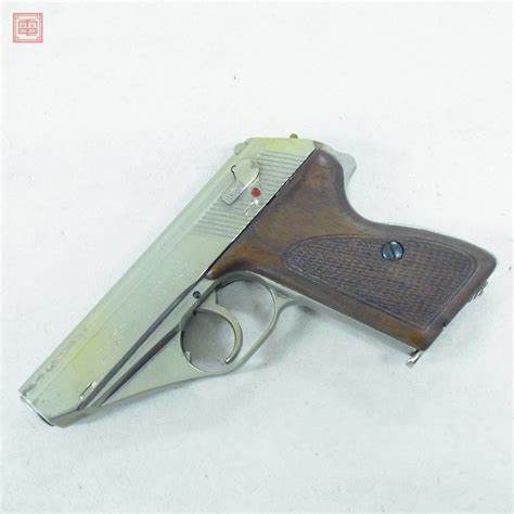 【傷や汚れあり】再塗装品 Mgc 金属製モデルガン Mauser モーゼル Hsc 木製グリップ タニオアクション Smg 現状品【10の落札