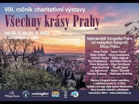 Charitativní aukce fotografií 8 ročníků výstavy Všechny krásy Prahy v