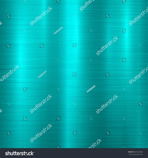 Blue Metal Technology Background Abstract Polished Vector De Stock