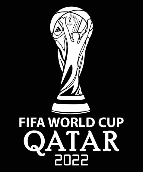 Fifa World Cup Qatar Design By Football And Gold Cup Combination