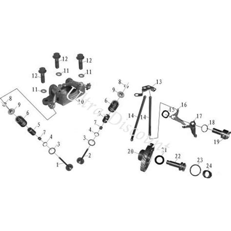 Federsitz für Quad Shineray 250 ccm ST 9E Ø26 Ersatz Shineray 250