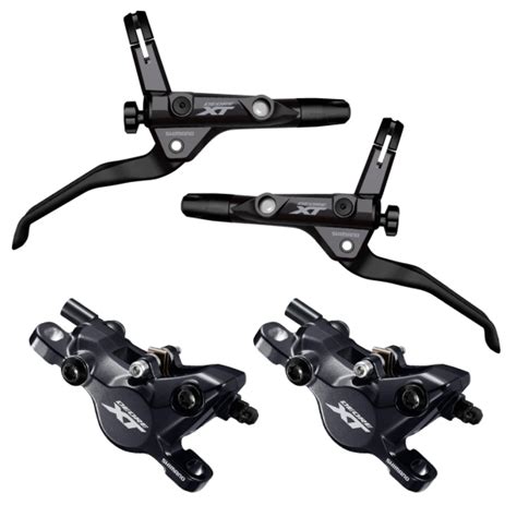 Shimano Xt T Trekking Front And Rear Disc Brake Set Merlin Cycles