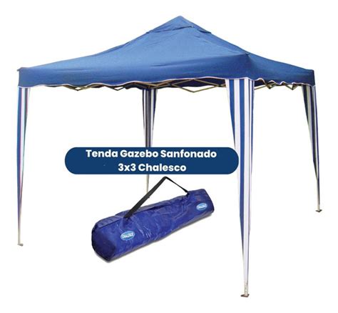 Gazebo Tenda Articulado Chalesco Sanfonada X Paredes Mercadolivre