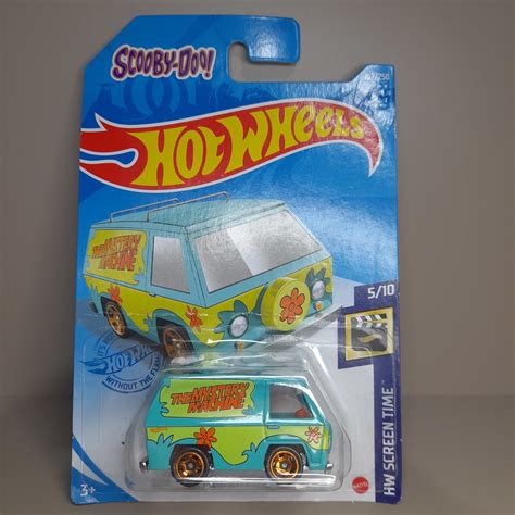 Hot Wheels The Mistery Machine Scooby Doo Cartela Longa Shopee Brasil