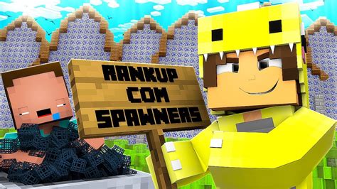 Novo Servidor De Rankup Raiz Spawners E Pvp Youtube