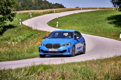 The All New Bmw 1 Series Bmw M135i Xdrive Misano Blue Metallic Rim