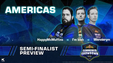 Summoner Showdown Semi Finalist Preview Americas Marvel Contest Of Champions Youtube