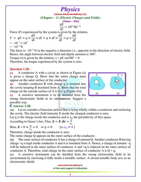 Ncert Solutions For Class Physics Chapter