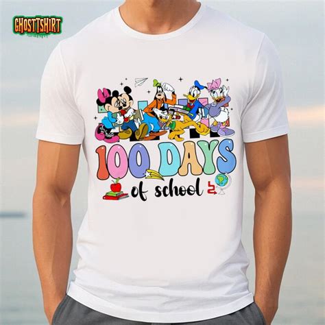 100 Days Of School Teacher Shirt, 100th Day Of School Shirt For ...